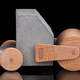 Illustration for article titled Kid-Proof Construction Toys Made From Concrete